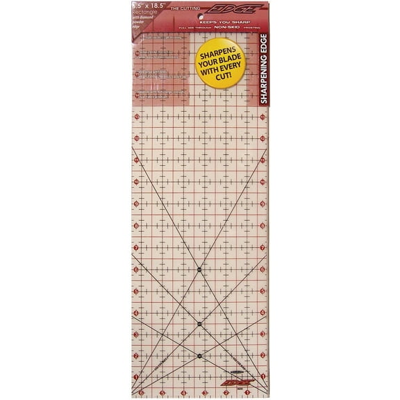 Sullivans The Cutting Edge Frosted Ruler, 6-1/2" x 18-1/2"