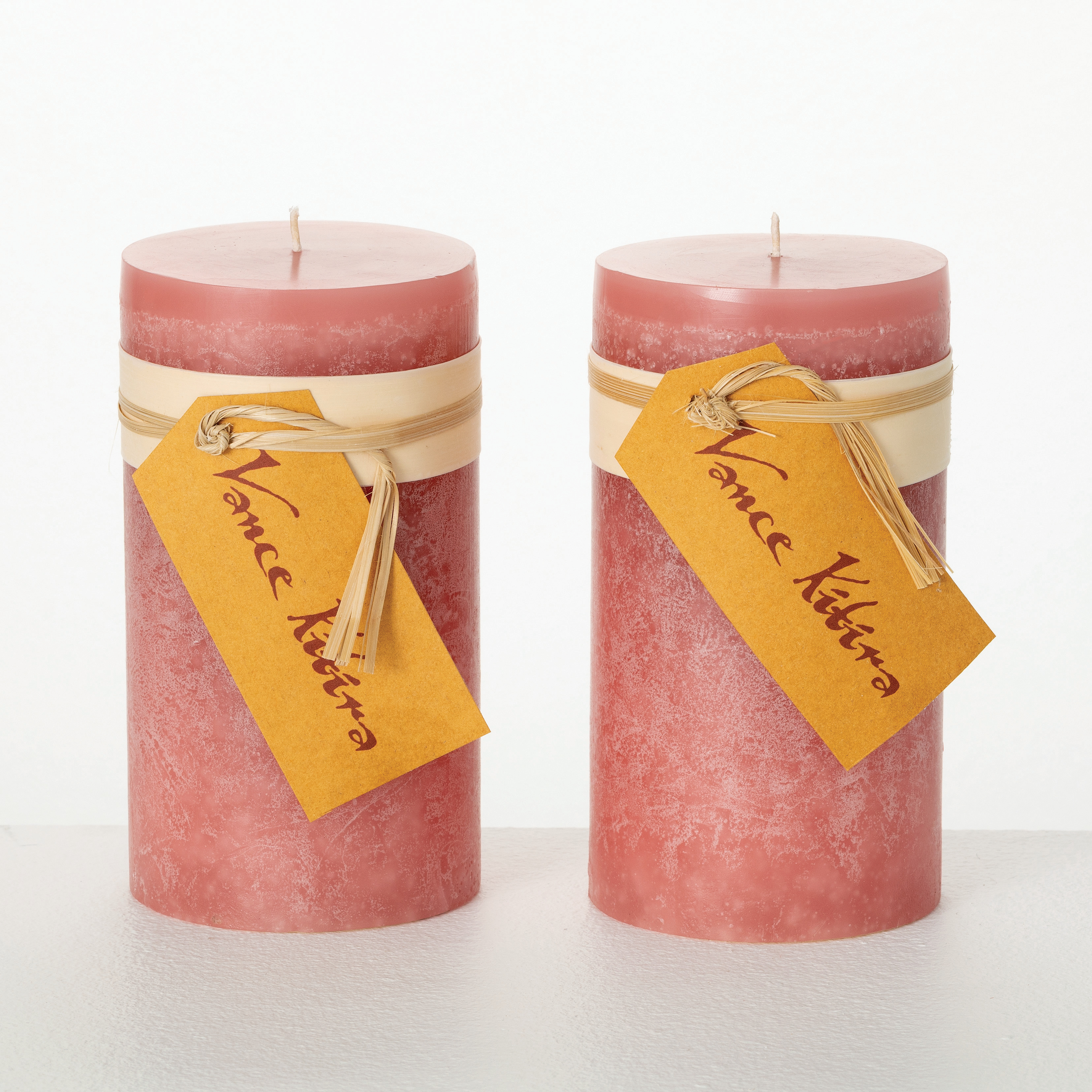 Sullivans Vance Kitira Set of 3 Pillar Candles, CleanBurning