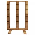 thumbnail image 1 of Sullivans Wooden Ruler Rack-Brown, 1 of 4
