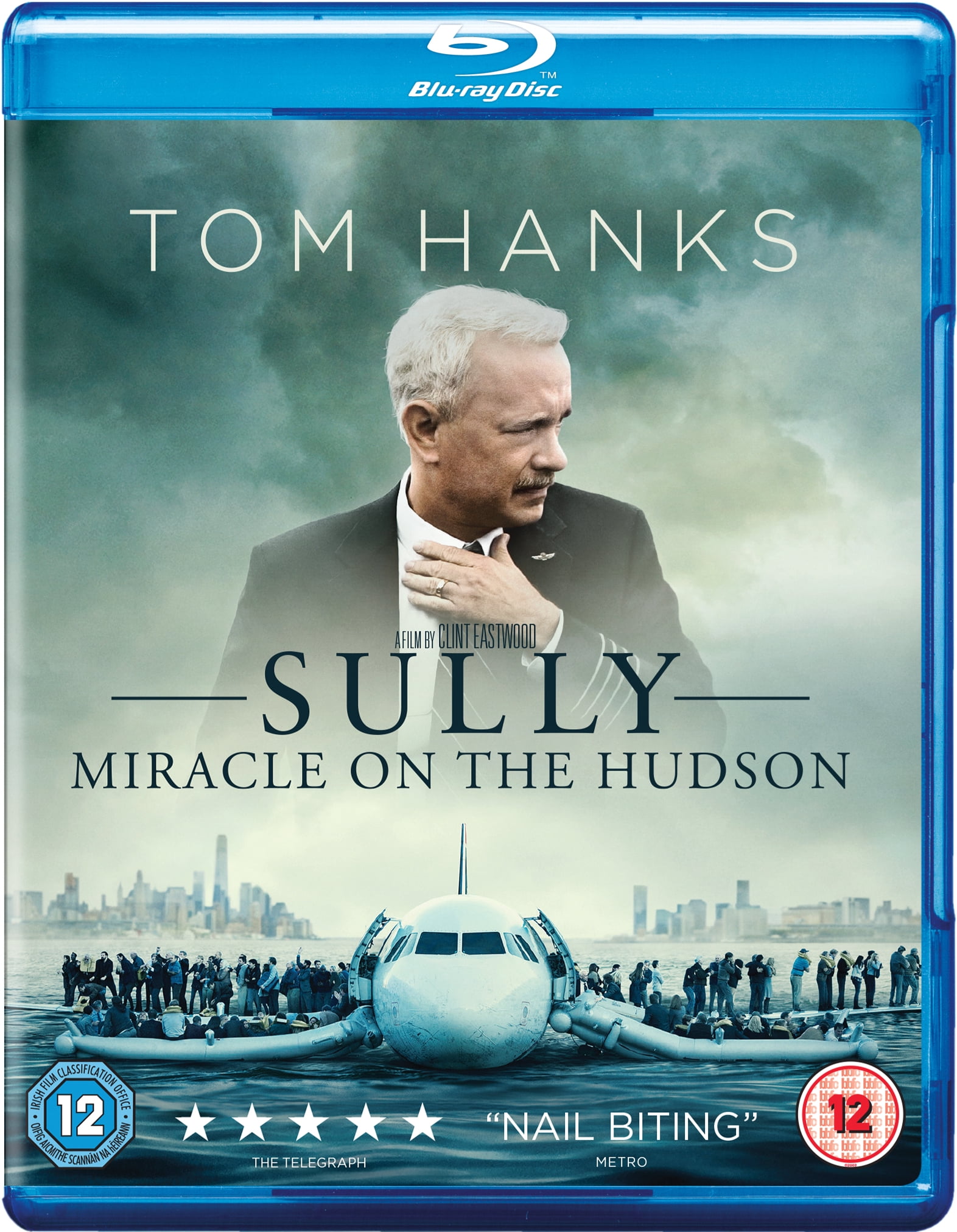 Sully (2016) (Blu-ray) Aaron Eckhart Laura Linney Tom Hanks