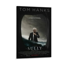 Sully Classic Movie Poster Wall Art Poster Scroll Canvas Painting Picture Living Room Decor Home 24x36inch(60x90cm)