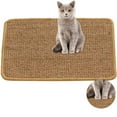 thumbnail image 1 of Sulobom Cat Scratching Pad Natural Sisal Anti-Slip Cat Scratching Mat with Random Color, 1 of 6