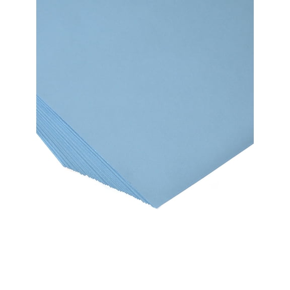 Sulphite Construction Paper sky blue, 12 in. x 18 in., 50 sheets (pack of 6)