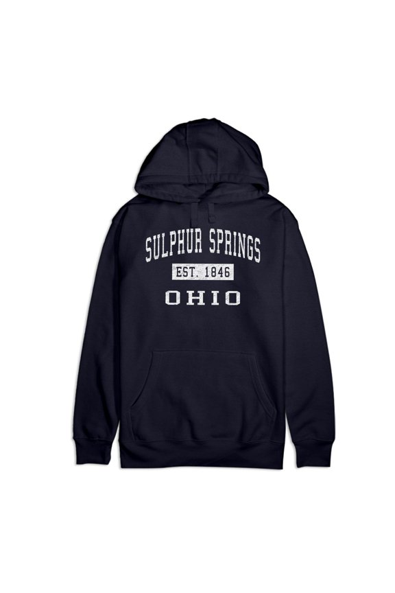Sulphur Springs Ohio Classic Established Premium Cotton Hoodie