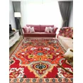 thumbnail image 1 of Sultanabad heriz 5' X 8' Area Rug Handcrafted Motif Floral Design Oriental Traditional Design Non-Shedding Fine Wool Pile & Easy-Care Areas in Living Room Bedroom, 1 of 5