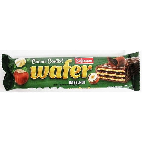 Sultanim Wafer Hazelnut 50g (pack of 25)