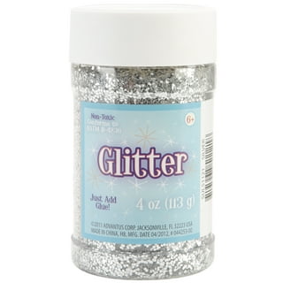 Sulyn Extra Fine Glitter for Crafts, Sterling Silver, 2.5 oz