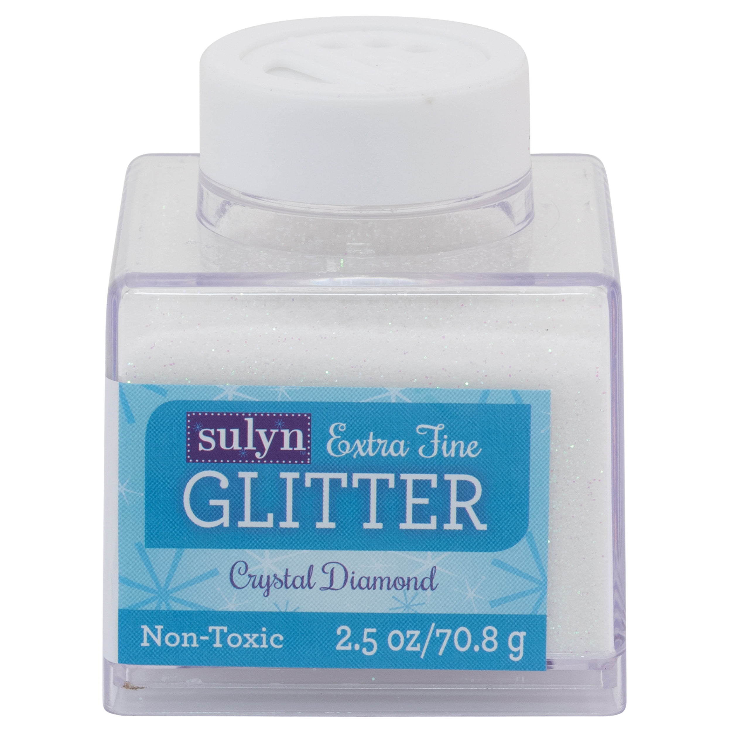 Moxy Extra Fine Glitter-White 1 oz+ Bottle –