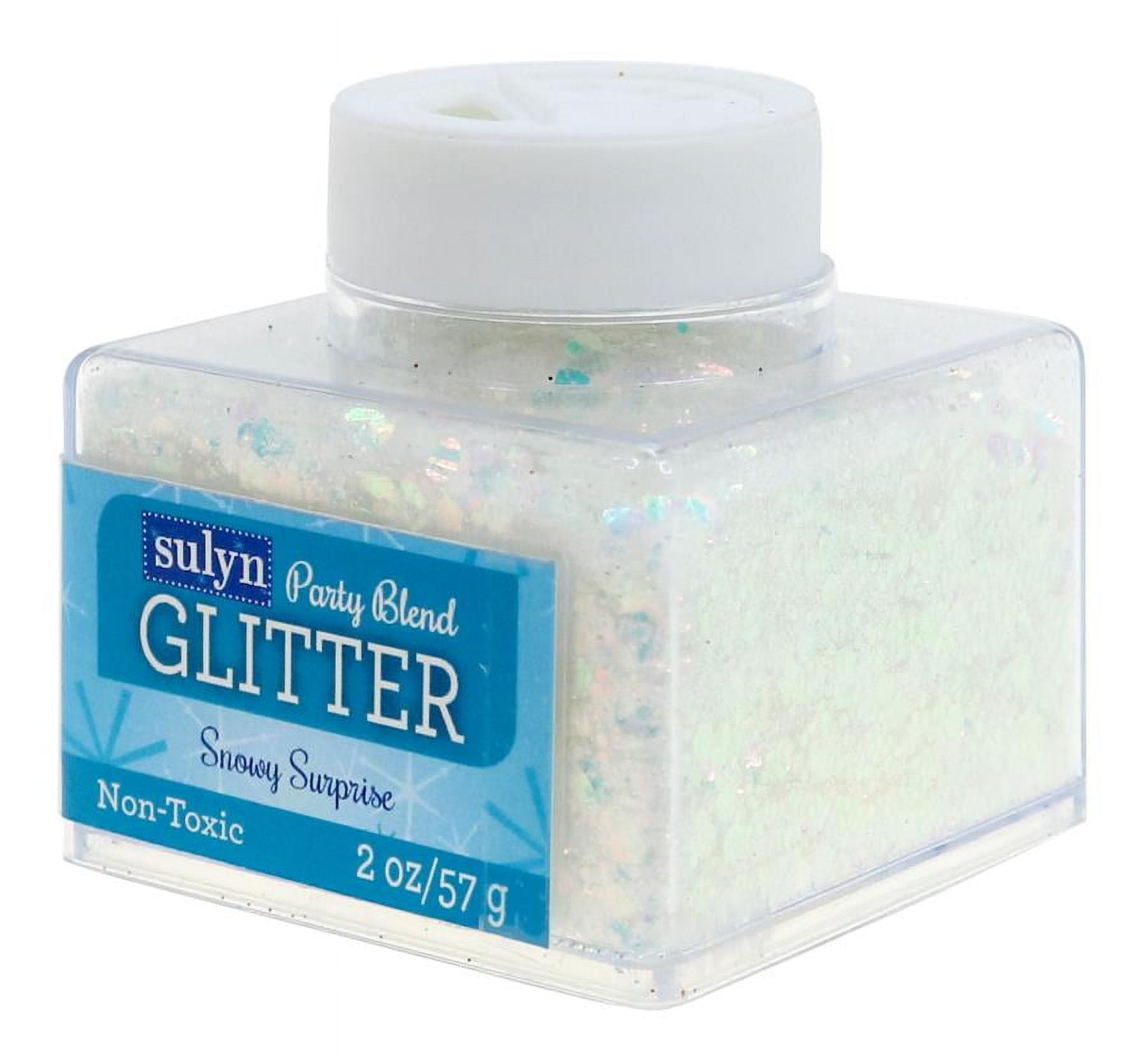 Sulyn Party Blend Glitter for Crafts, Hot Pink, 2 oz