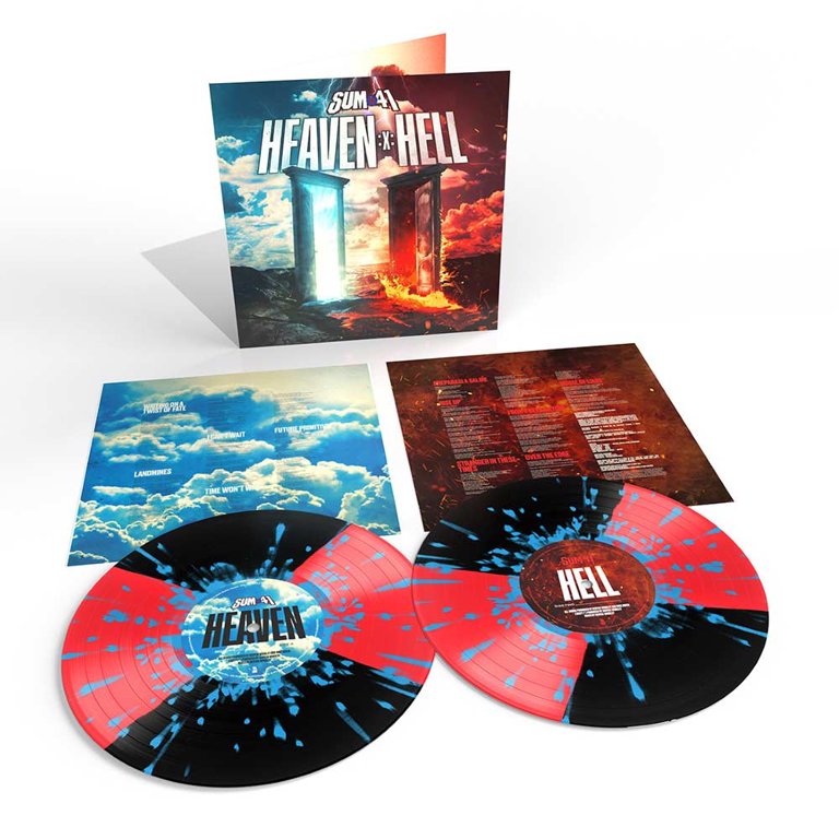 SUM 41 8枚Set Sum 41 - Heaven :x: Hell (Indie Exclusive, Colored Vinyl