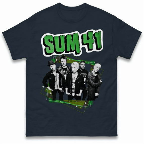 Sum 41 T-Shirt,Navy Color,Size XL