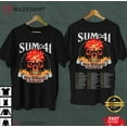 Sum 41 Tour of the Setting Sum 20242025 Tour Merch TShirt