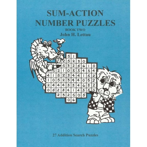 Sum-Action Number Puzzles Book 2, (Paperback)
