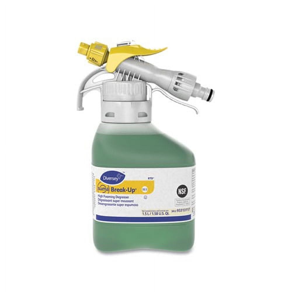 Suma BreakUp HeavyDuty Foaming GreaseRelease Cleaner 1,500 mL Bottle, 2/Carton