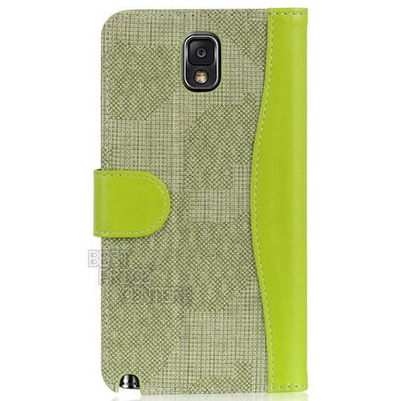 SumacLife Denim Design Wallet Case for Samsung Galaxy Note 3