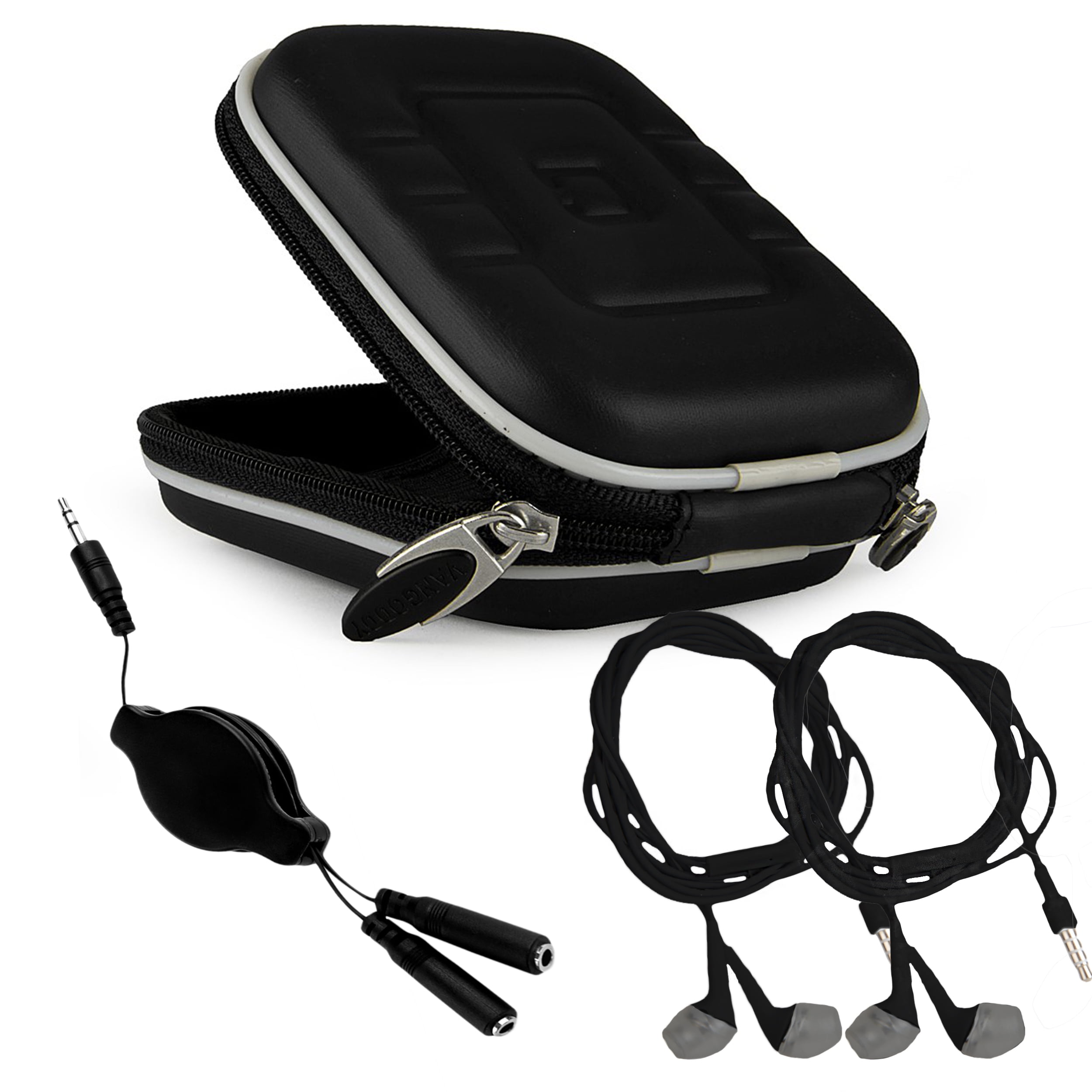 SumacLife In-Ear Headphones, Black, 269878