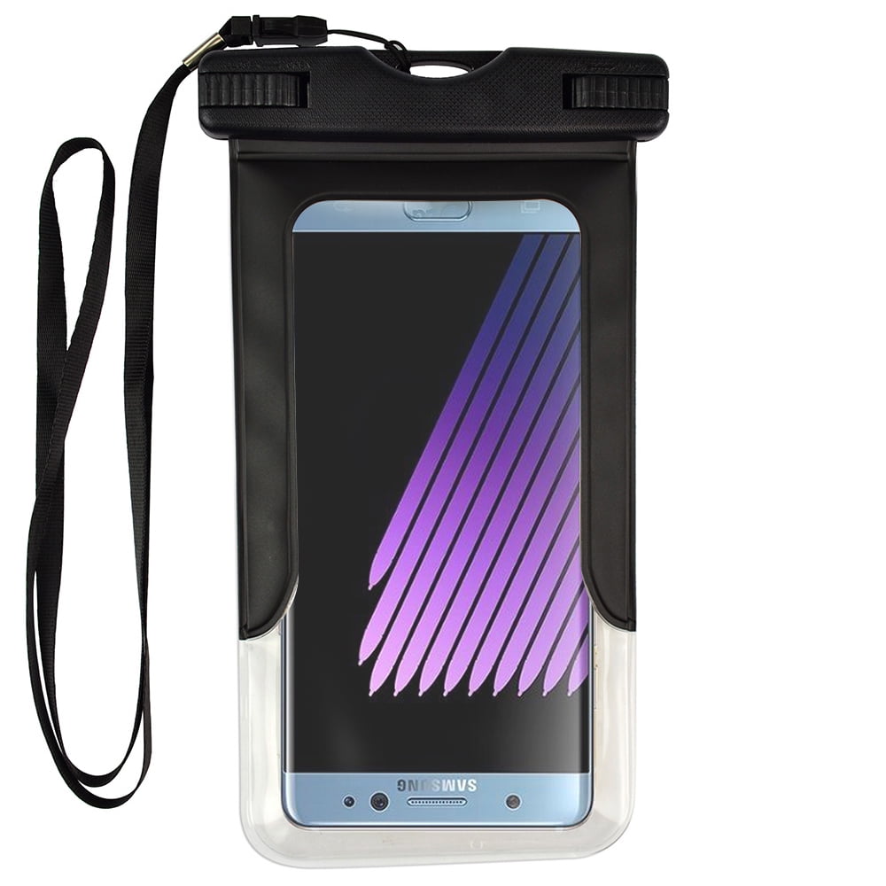 Sumaclife Universal Protective Waterproof Carrying Phone Pouch (up to 6.5 inch phones) + Extendable Wireless Selfie Stick Combo