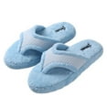 thumbnail image 1 of Sumaclife Women'S Luxurious Soft Plush Thong Slippers With No-Slip Rubber Sole, 1 of 3