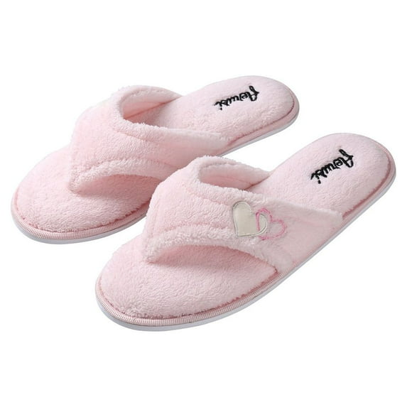 Sumaclife Women's Plush Thong Slipper