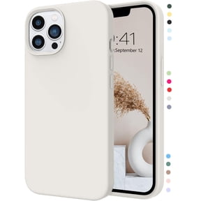 Sumao Designed for iPhone 13 Pro Max Case, Silicone Shockproof Slim Thin Phone Case (Stone)