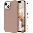 thumbnail image 1 of Sumao Designed for iPhone 14 Case, Silicone Shockproof Slim Thin Phone Case (Khaki), 1 of 10