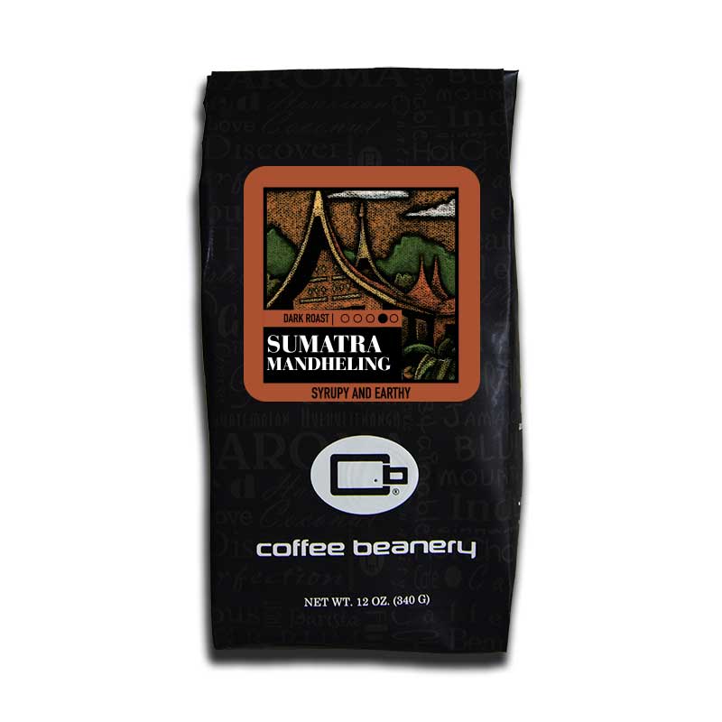 Sumatra Mandheling Specialty Coffee Size 12oz, Grind Coarse