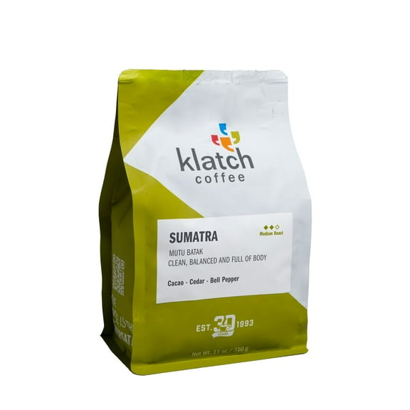 Sumatra Mutu Batak - Roasted by Klatch Coffee - Freshly Ground Coffee - 310 Gram Bag
