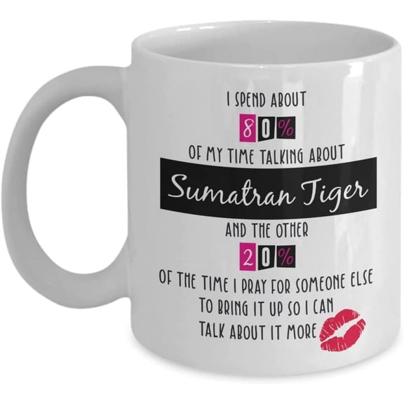 Sumatran Tiger Coffee Mug, Sumatran Tiger Gift, Gifts For Sumatran Tiger, Sumatran Tiger Gift For Friend, Gifts for Sumatran Tiger Lovers, Birthday Christmas Basket gag Gift Idea