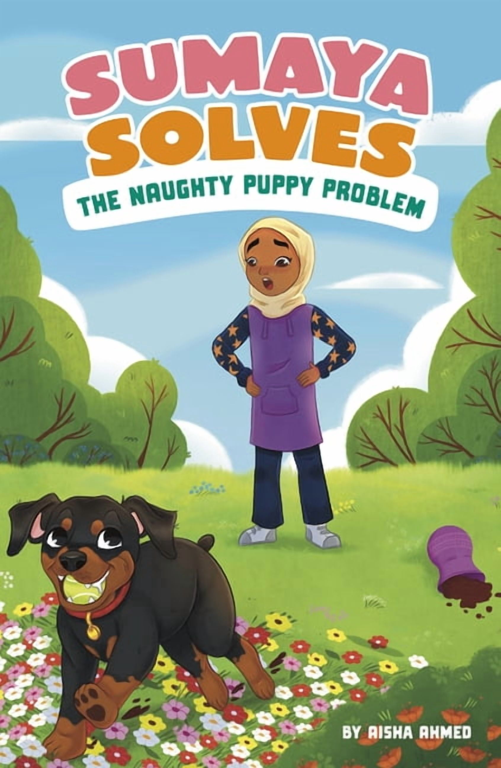 Sumaya Solves It Sumaya Solves the Naughty Puppy Problem, (Hardcover)