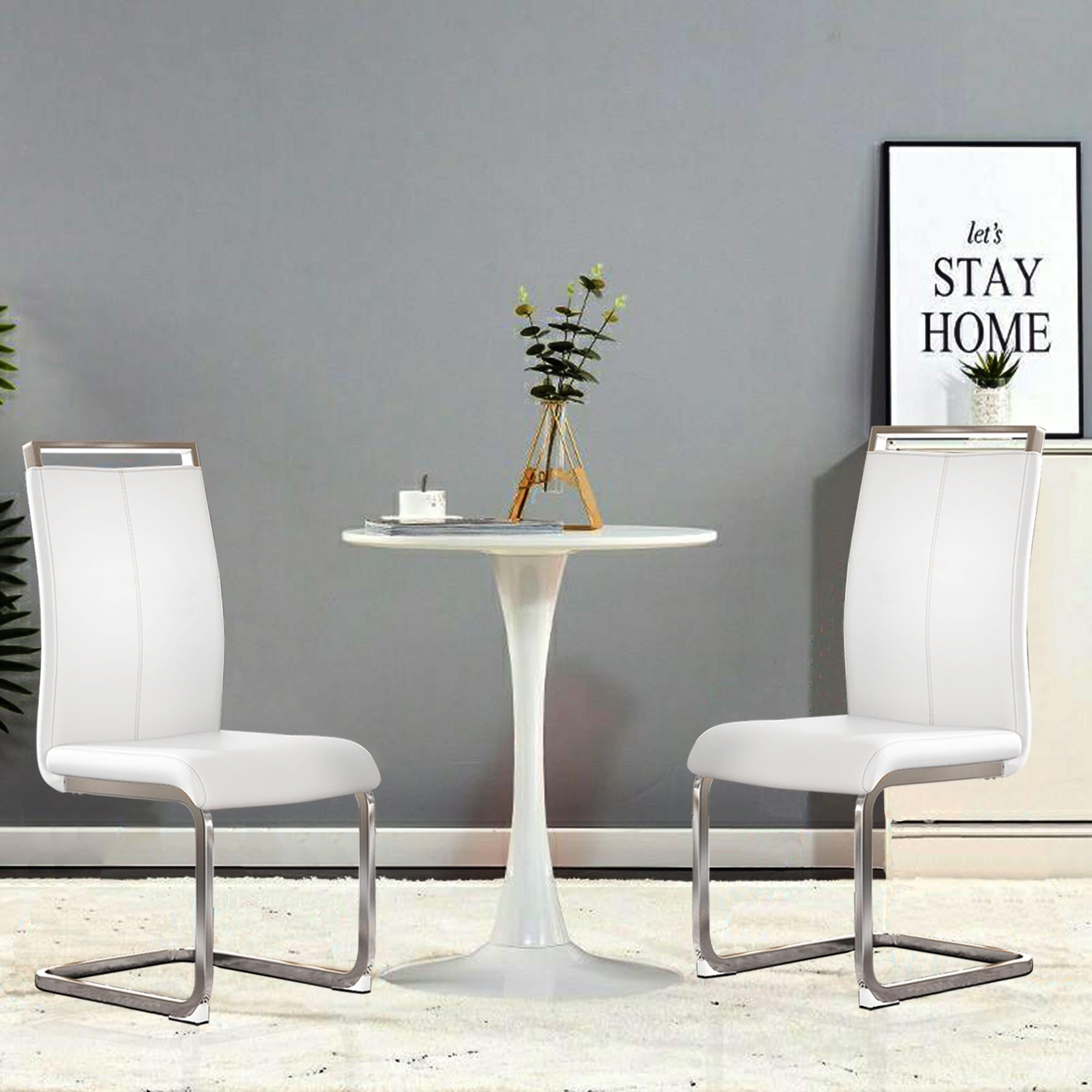 Sumdeal Modern Dining Chairs Set of 2,Modern Dining Chairs with C-Shape ...