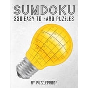 Sumdoku Puzzles For Adults 330 Easy To Hard Sumdoku Killer Sudoku Puzzles. 110 Easy, 110 Medium And 110 Hard Puzzles., Paperback