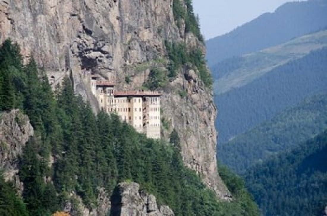 Sumela Monastery Trabzon Turkey Canvas Art - Cindy Miller Hopkins DanitaDelimont (36 x 24)