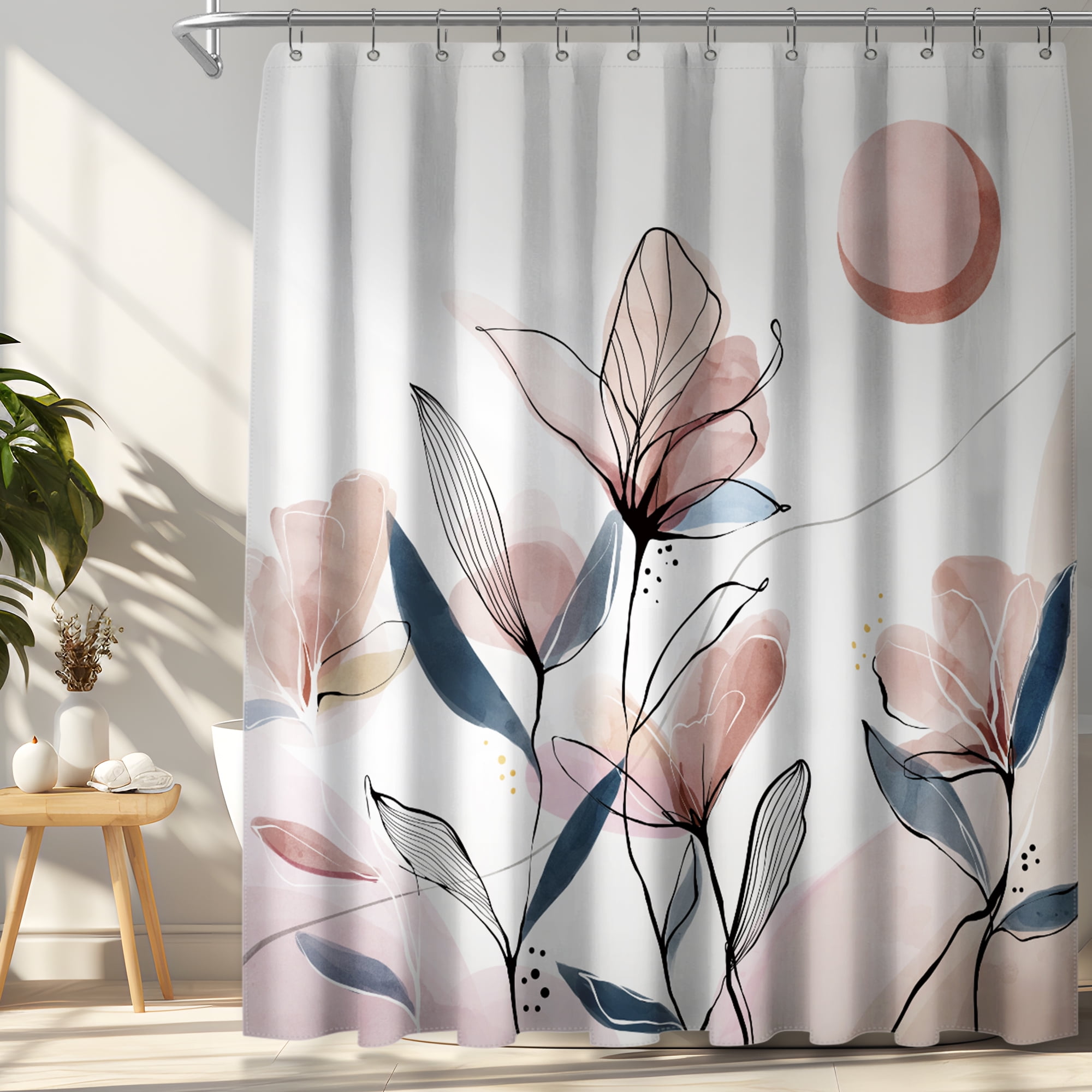 Jade + Oake 15-piece Bath Caddy Set 💥 Shower Curtain, Bath Rug
