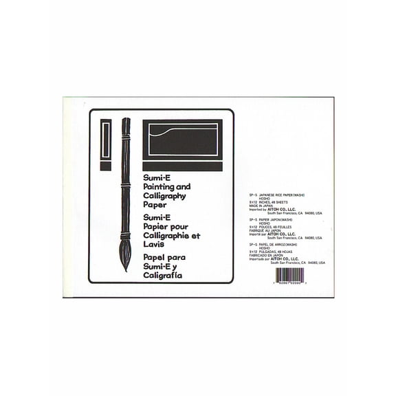 Sumi-E Sketch Pads 9 in. x 12 in., 48 sheets (pack of 2)