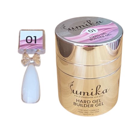Sumika HEMA TPO Free Builder Gel in Jar 50mL 1.69 oz Color 01