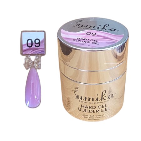 Sumika HEMA TPO Free Builder Gel in Jar 50mL 1.69 oz Color 09