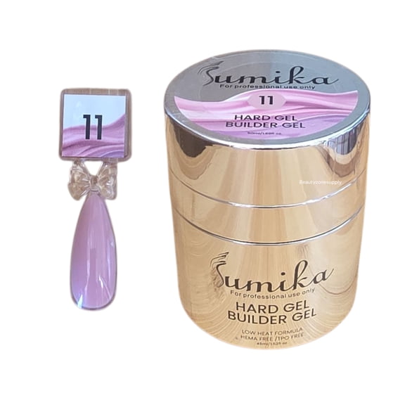 Sumika HEMA  TPO Free Builder Gel in Jar 50mL 1.69 oz Color 11