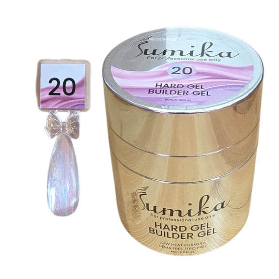 Sumika HEMA TPO Free Builder Gel in Jar 50mL 1.69 oz Color 20
