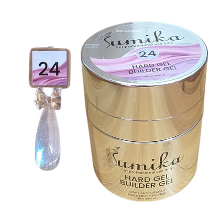 Sumika HEMA TPO Free Builder Gel in Jar 50mL 1.69 oz Color 24