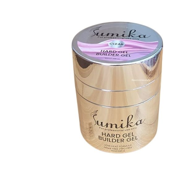Sumika HEMA TPO Free Builder Gel in Jar 50mL 1.69 oz Color Clear