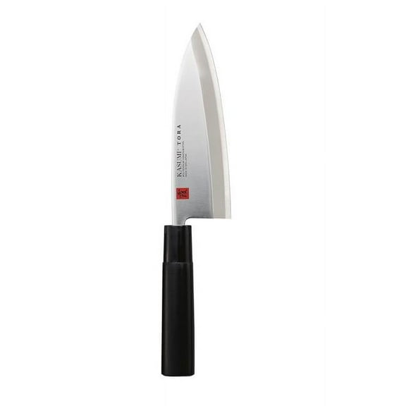 Sumikama Kasumi TORA Deba Knife, 6.5 inches (16.5 cm), Black
