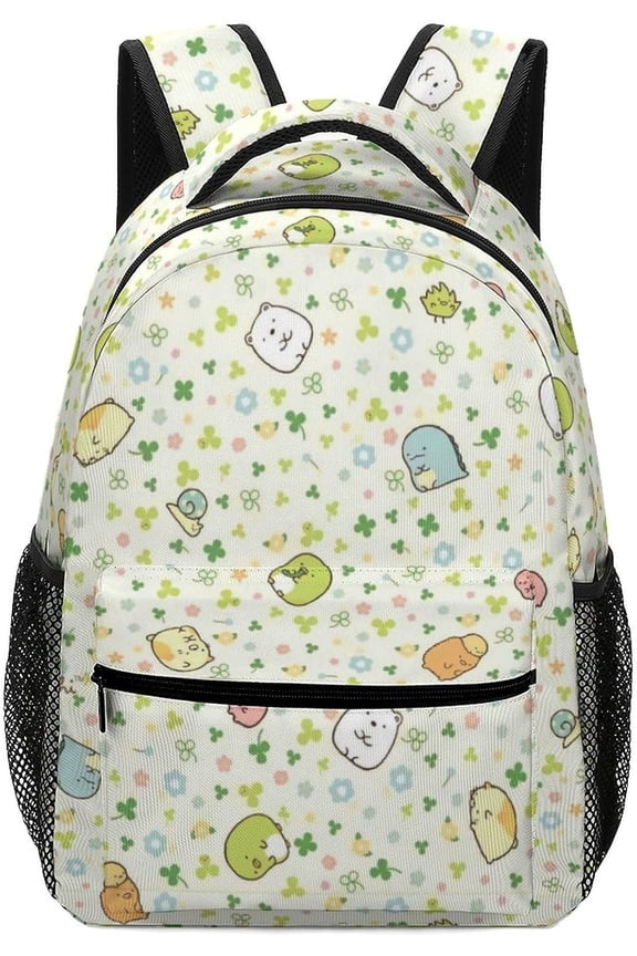 Backpack Rucksack Daypack Cute Large Capacity A4 Compatible Lightweight Unisex For Travel Hiking