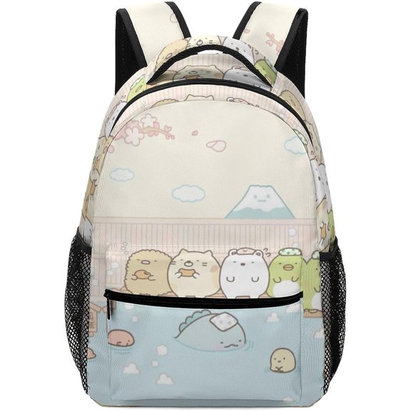 Sumikko Gurashi Backpack Rucksack Daypack Cute Large Capacity A4 Compatible Lightweight Unisex For Travel Hiking