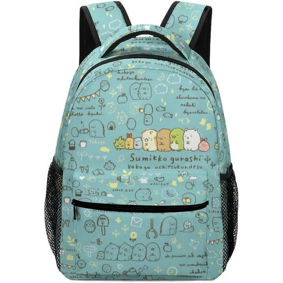 Sumikko Gurashi Backpack Rucksack Daypack Cute Large Capacity A4 Compatible Lightweight Unisex For Travel Hiking