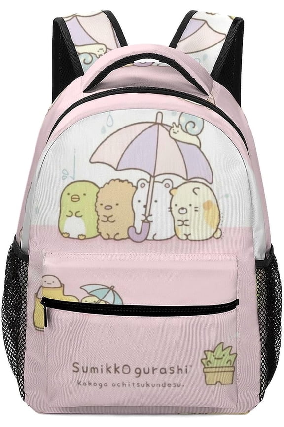 Backpack Rucksack Daypack Cute Large Capacity A4 Compatible Lightweight Unisex For Travel Hiking