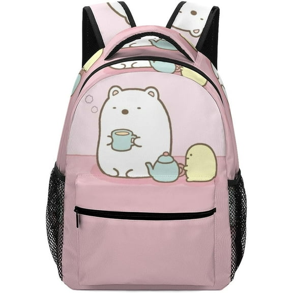 Sumikko Gurashi Backpack Rucksack Daypack Cute Large Capacity A4 Compatible Lightweight Unisex For Travel Hiking