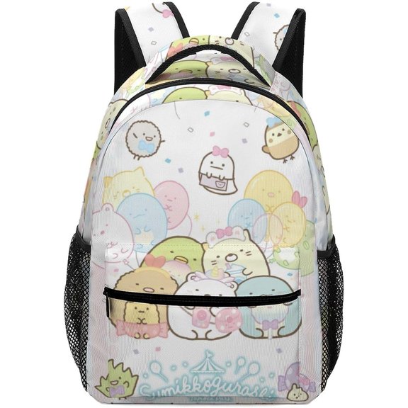 Sumikko Gurashi Backpack Rucksack Daypack Cute Large Capacity A4 Compatible Lightweight Unisex For Travel Hiking