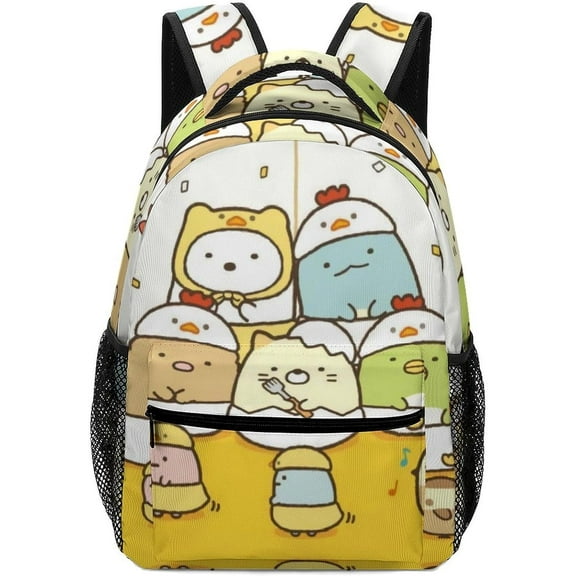 Sumikko Gurashi Backpack Rucksack Daypack Cute Large Capacity A4 Compatible Lightweight Unisex For Travel Hiking