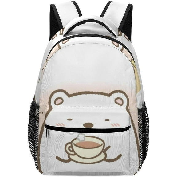 Sumikko Gurashi Backpack Rucksack Daypack Cute Large Capacity A4 Compatible Lightweight Unisex For Travel Hiking