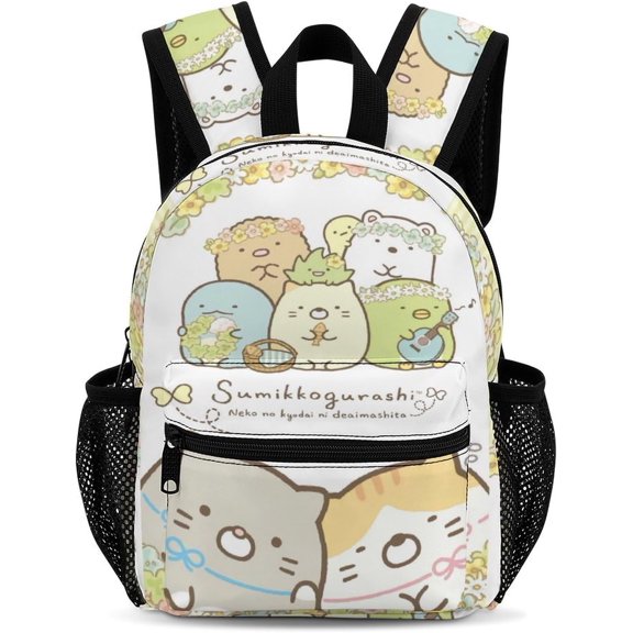 Sumikko Gurashi Backpack Rucksack Daypack Cute Large Capacity A4 Compatible Lightweight Unisex For Travel Hiking
